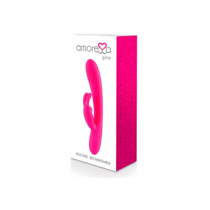 AMORESSA GINO PREMIUM VIBRADOR SILICONA RECARGABLE