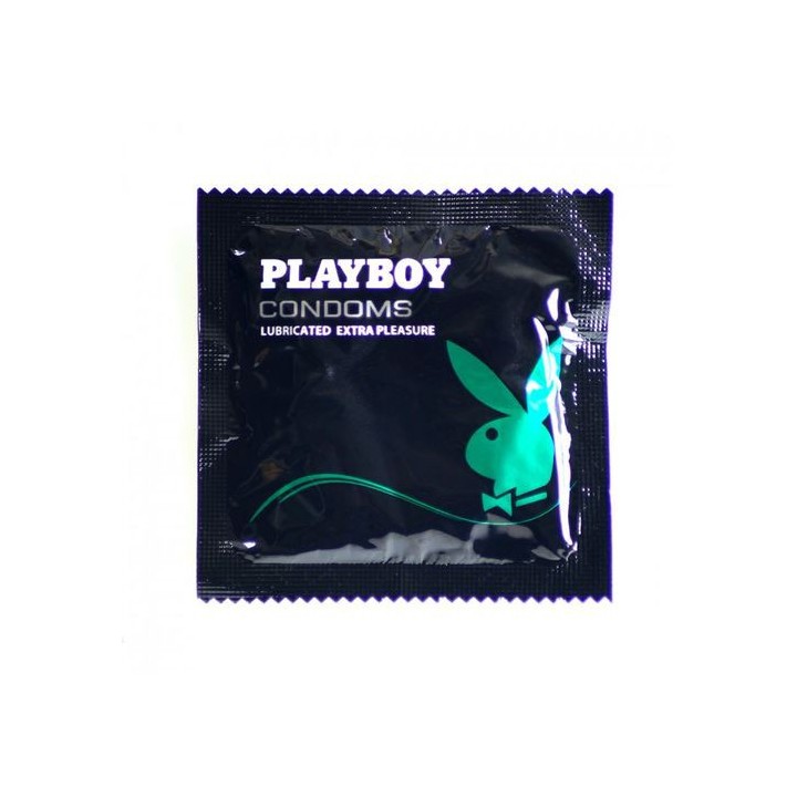 PLAYBOY CONDOM TRANSPARENTE EXTRA PLEASURE 12UDS.