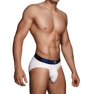 MACHO CALZONCILLO CON TROMPA BLANCO T. S
