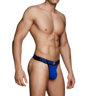 MACHO THONG - TANGA AZUL T. L