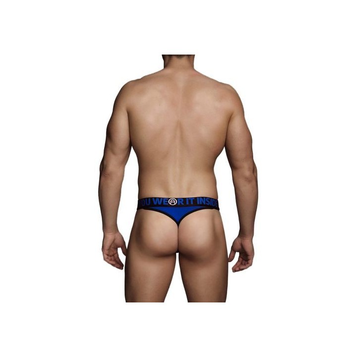 MACHO THONG - TANGA AZUL T. L