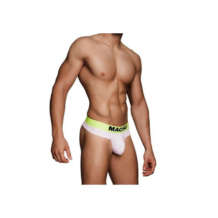 MACHO THONG - TANGA BLANCO T. L