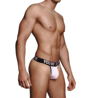 MACHO THONG - TANGA BLANCO T. L
