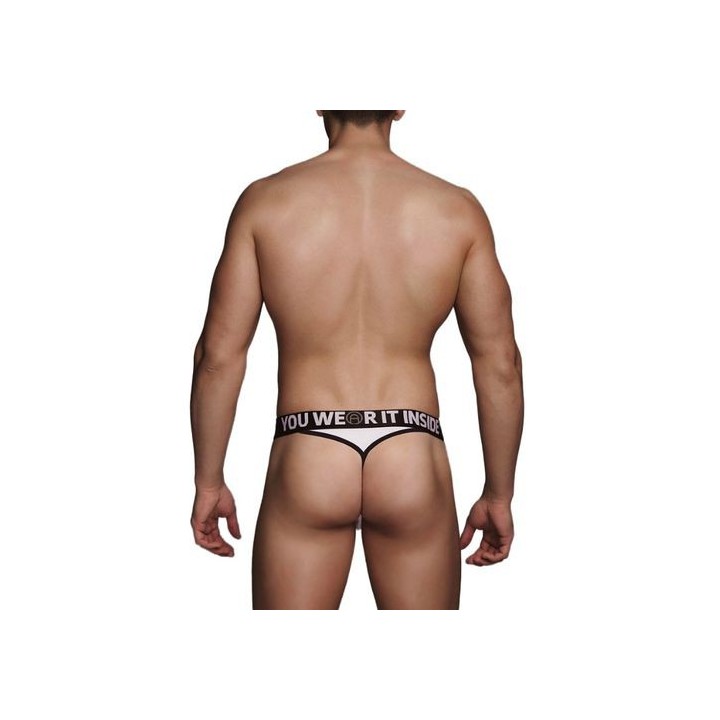 MACHO THONG - TANGA BLANCO T. L