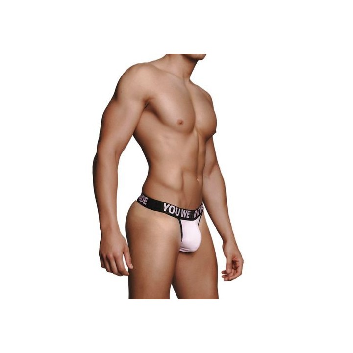 MACHO - TANGA BLANCO T. XL