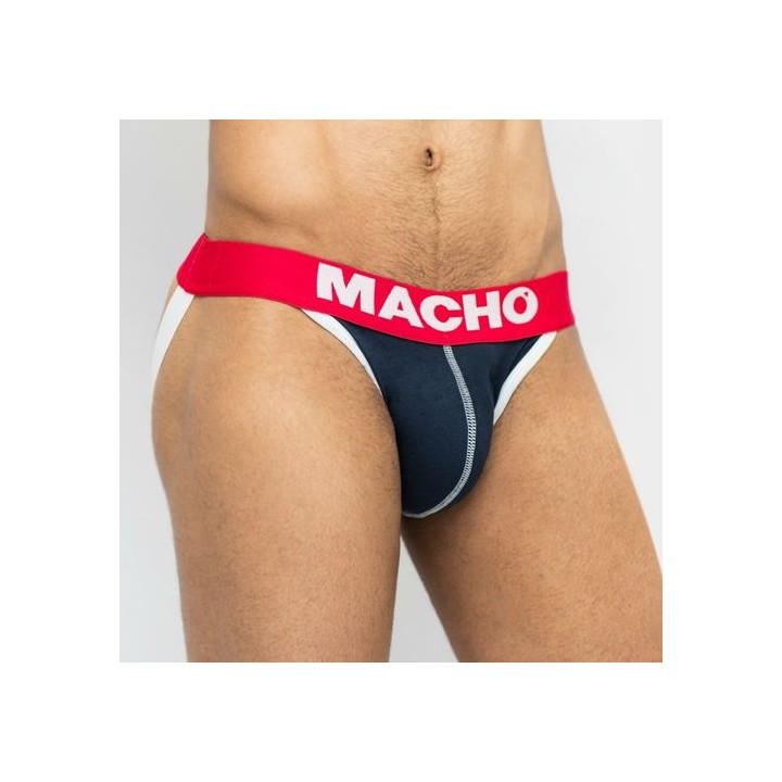 MACHO - JOCKSTRAP BLUE SUSPENSORIO T. S