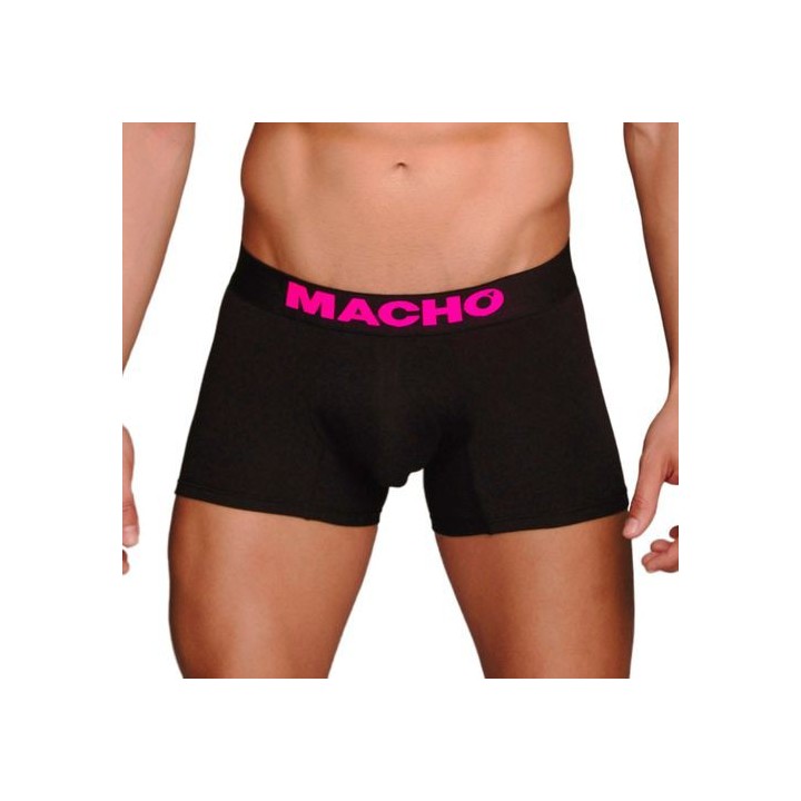 MACHO - BOXER DEPORTIVO NEGRO T. XL