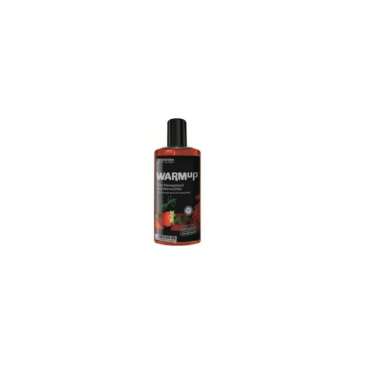 WARM UP STRAWBERRY ACEITE MASAJE FRESA 150 ML.