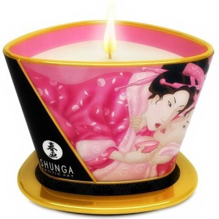 SHUNGA CANDLELIGHT MASSAGE ROSA AFRODISIACA VELA