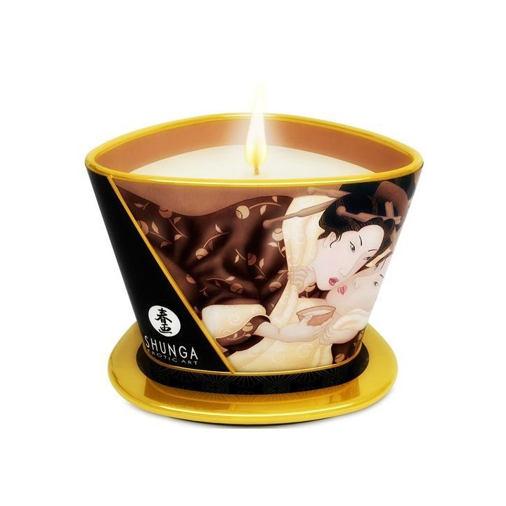 SHUNGA CANDLELIGHT MASSAGE CHOCOLATE VELA