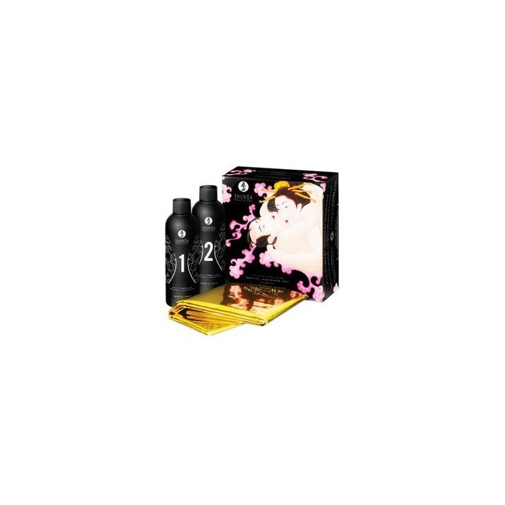 SHUNGA EROTIC MASSAGE GEL ORIENTAL FRESAS CON CHAMPAGNE