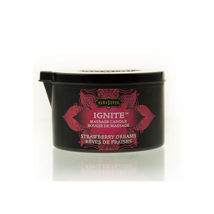 KAMASUTRA MASSAGE CANDLE STRAWBERRY DREAMS