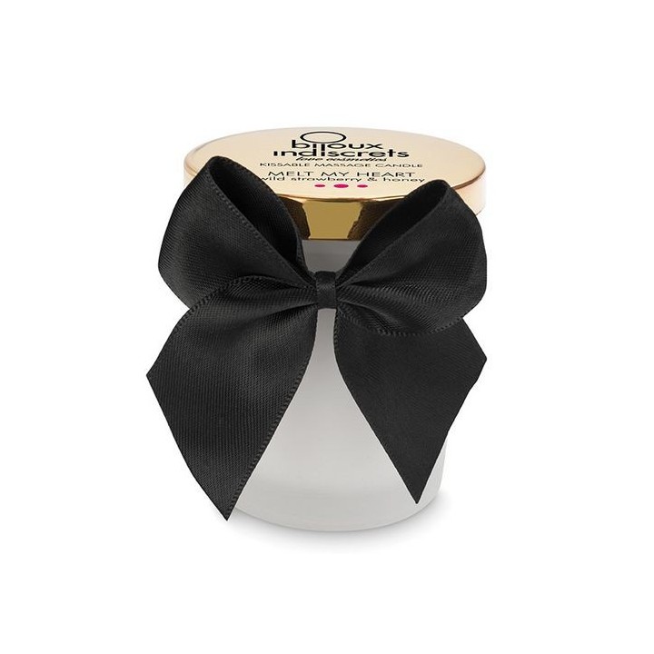 BIJOUX KISSABLE MASSAGE CANDLE-VELA AROMA FRESA Y MIEL