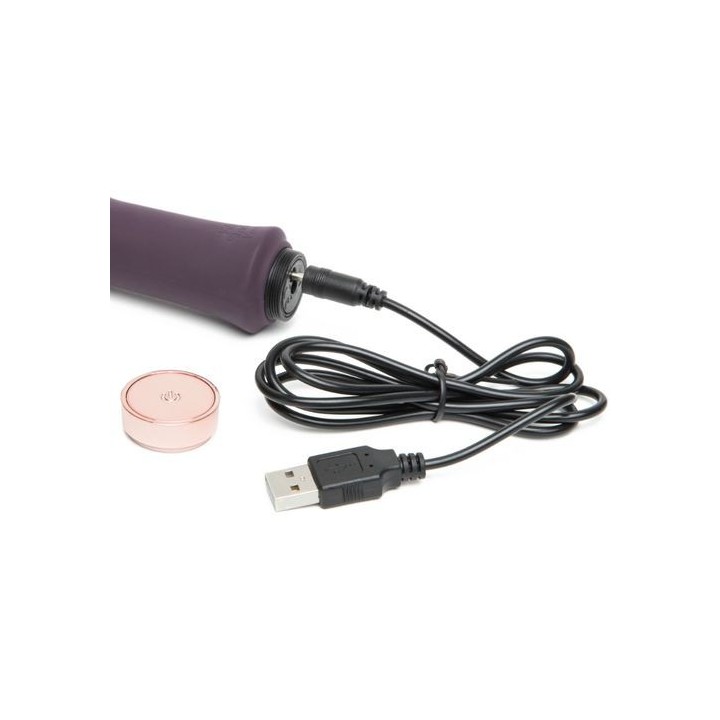 FIFTY SHADES LAVISH G-SPOT VIBRADOR MASAJEADOR USB SILICONA