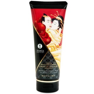 SHUNGA KISSABLE MASSAGE CREAM FRESAS CON CHAMPAGNE