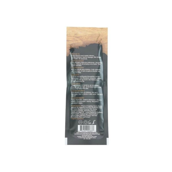 ALMOND MASSAGE OIL HONEY VEGAN MIEL 30 ML.