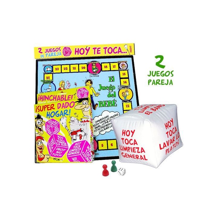 JUEGO ERÓTICO - DOS JUEGOS DE PAREJA