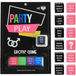 PARTY PLAY EROTIC GAME JUEGO ERÓTICO 5 DADOS