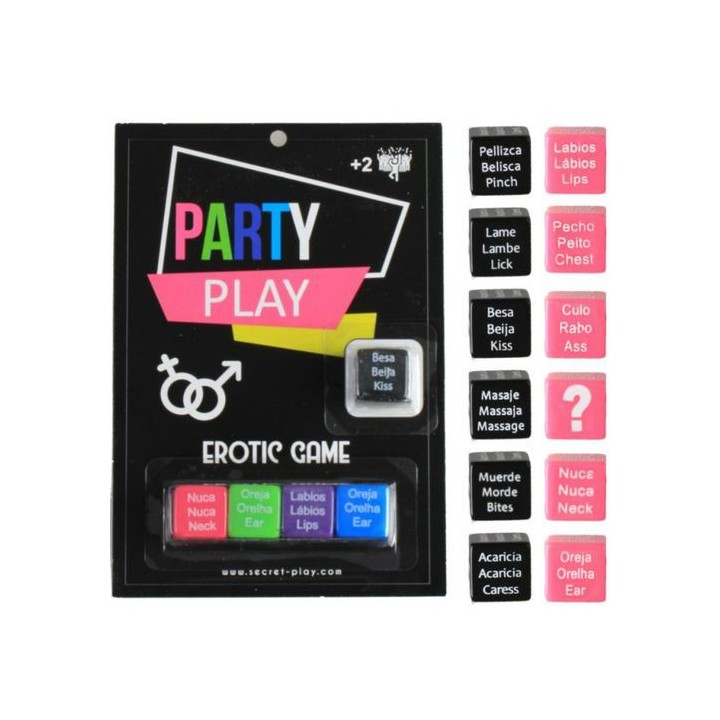 PARTY PLAY EROTIC GAME JUEGO ERÓTICO 5 DADOS