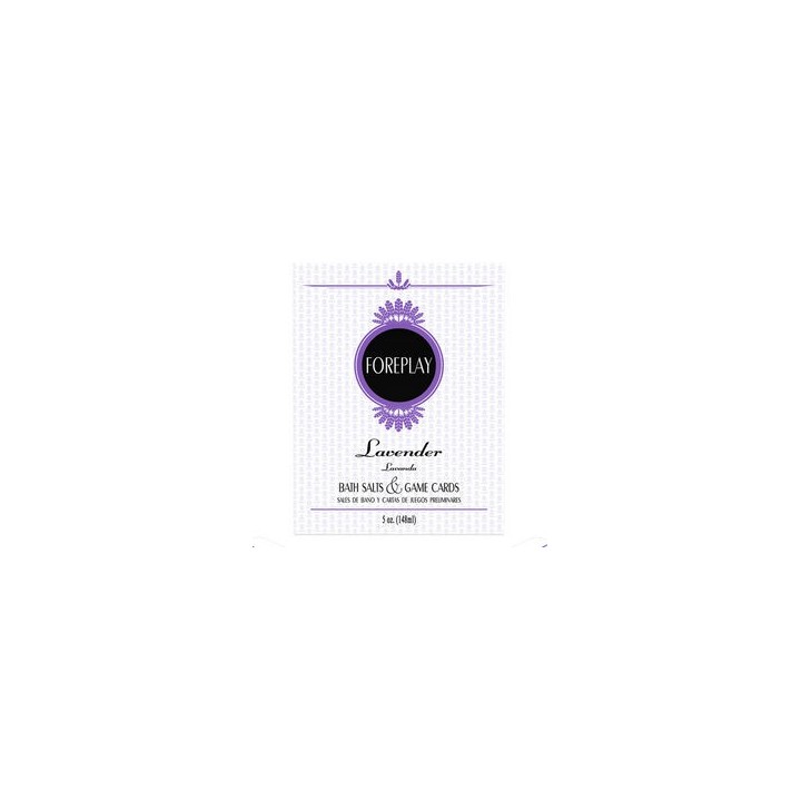 FOREPLAY- BATH SALTS&GAME CARDS SALES DE BAÑO Y CARTAS ES/EN
