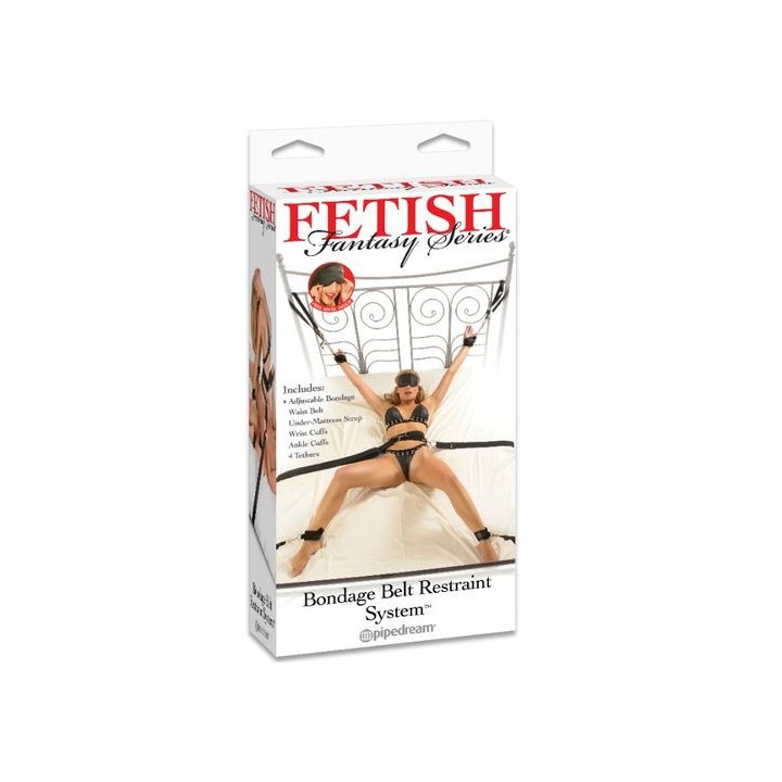 FETISH BONDAGE BELT RESTRAINT SYSTEM Agotado temporalmente