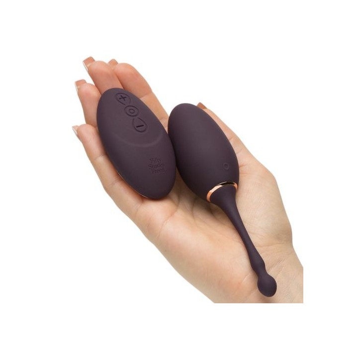 HUEVO VIBRADOR VIBRATING EGG FIFTY SHADES OF GREY CONTROL REMOTO