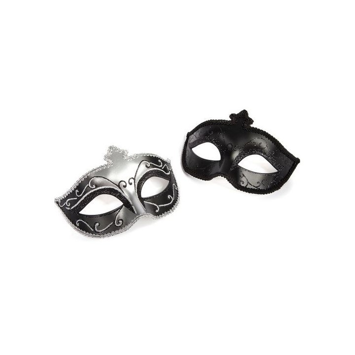FIFTY SHADES OF GREY MASQUERADE MASK SET 2 MASCARAS