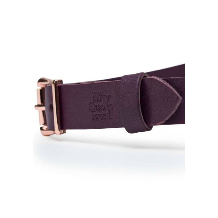 FIFTY SHADES LEATHER MASK ANTIFAZ PIEL