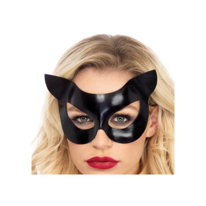 LEG AVENUE VINYL CAT MASK - MASCARA CATWOMAN