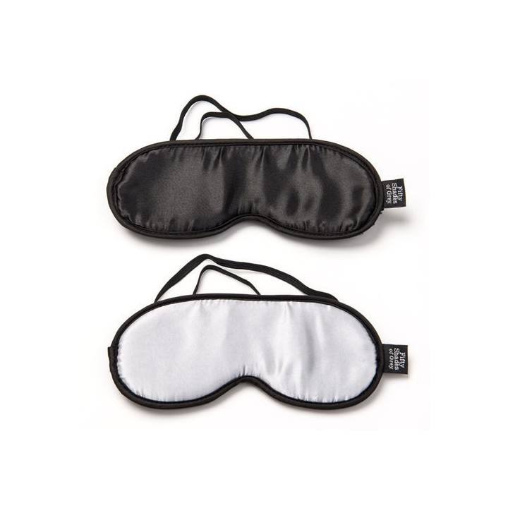 FIFTY SHADES SOFT BLINDFOLD TWIN PACK MASCARA ANTIFAZ