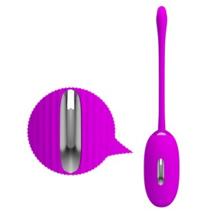 HUEVO VIBRADOR CON ELECTROSHOCK MANDO A DISTANCIA RECARGABLE
