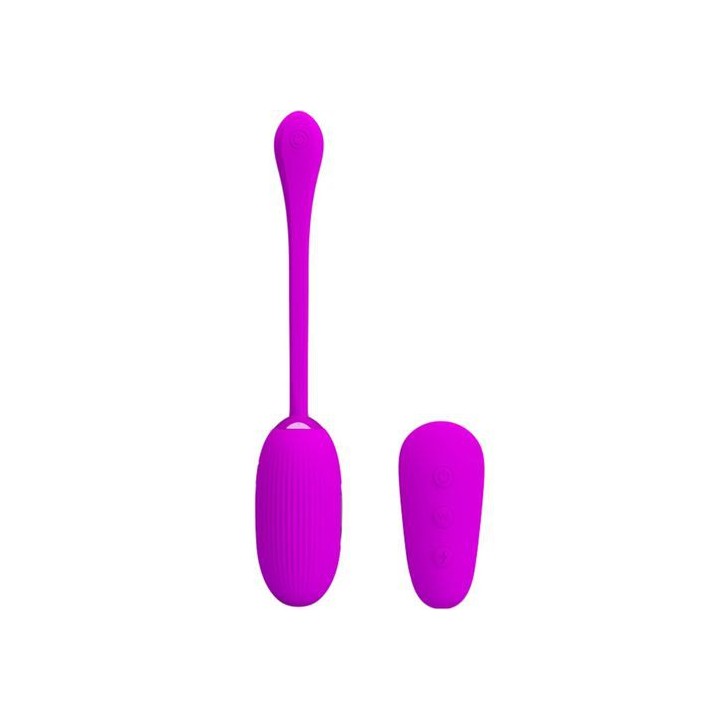 HUEVO VIBRADOR CON ELECTROSHOCK MANDO A DISTANCIA RECARGABLE
