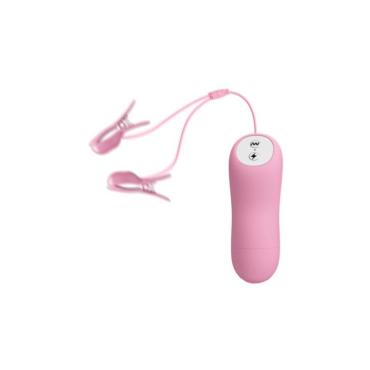 ROMANTIC WAVE PINZAS CON VIBRACIÓN Y ELECTROSHOCK agotado temporalmente