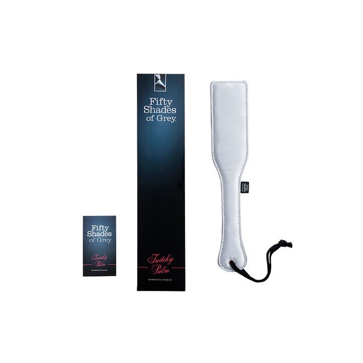 FIFTY SHADES OF GREY SATIN SPANKING PADDLE -  PALA