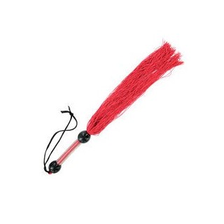 SEX MISCHIEF WHIP RED - LÁTIGO ROJO LÁTEX 35CM.