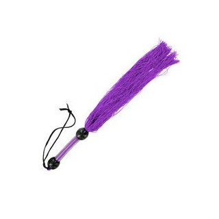SEX MISCHIEF WHIP MEDIUM PURPLE 35CM. LÁTIGO LATEX
