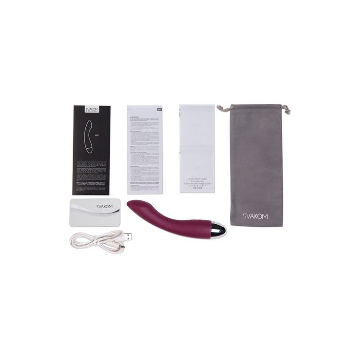 SVAKOM AMY VIBRATOR INTELIGENTE USB