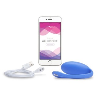 WE VIBE JIVE APP BLUE VIBRATING EGG