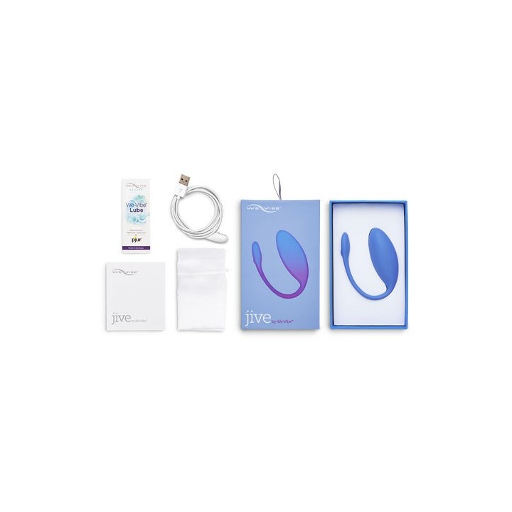 WE VIBE JIVE APP BLUE VIBRATING EGG