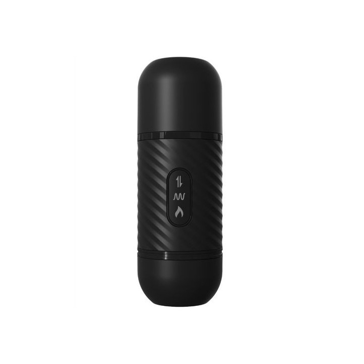 VIBRADOR ANAL SISTEMA ARRIBA & ABAJO RECARGABLE SILICONA VIBRATING ASS THRUSTER DILDO
