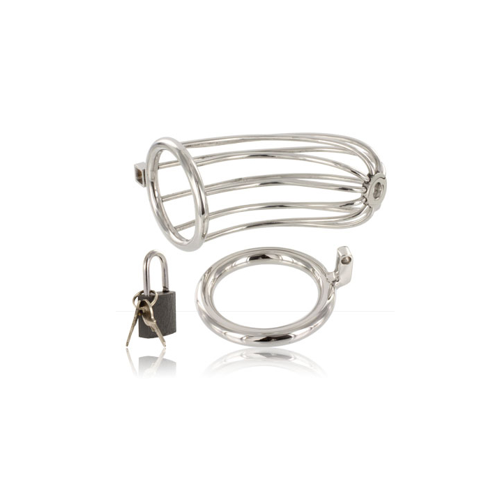 METALHARD CHASTITY COCK BIRD CAGE