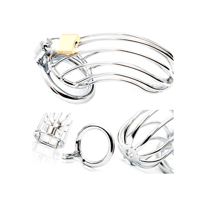 METALHARD CHASTITY COCK BIRD CAGE