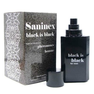 SANINEX - BLACK IS BLACK CON FEROMONAS PARA HOMBRE