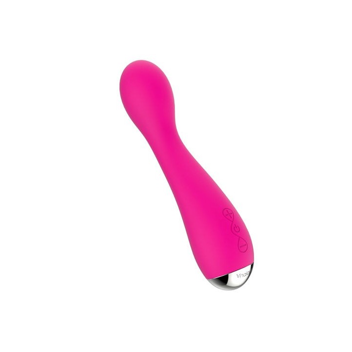 VIBRADOR FLEXIBLE SUAVE SILICONA RECARGABLE