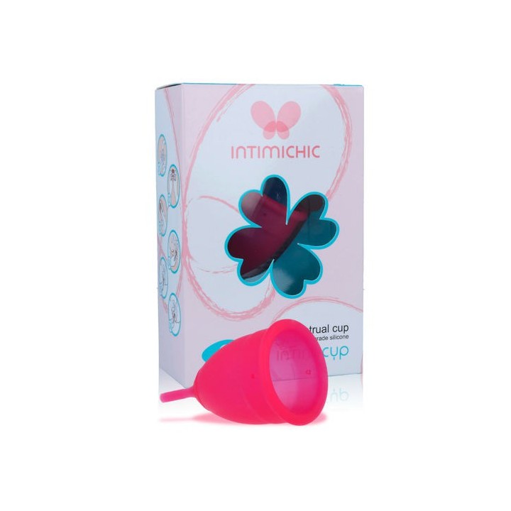 INTIMICHIC MENSTRUAL CUP-COPA VAGINAL SILICONA MÉDICA SIZE S
