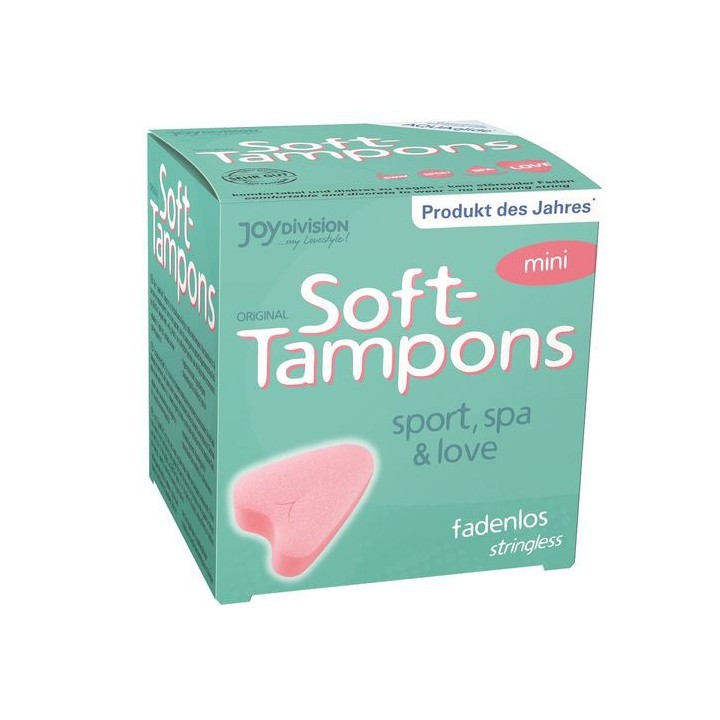 Joydivision Soft-Tampons - Tampones Originales Mini Love / 3uds