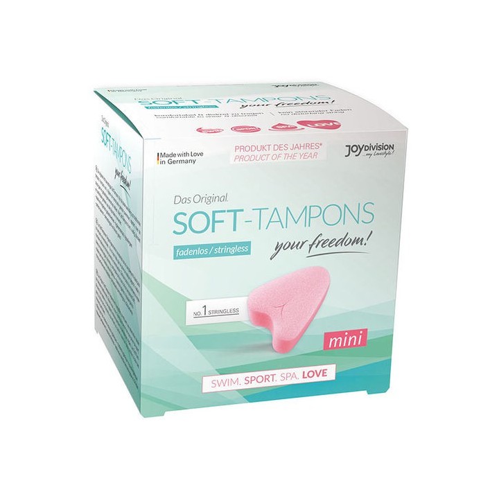Joydivision Soft-Tampons - Tampones Originales Mini Love / 3uds