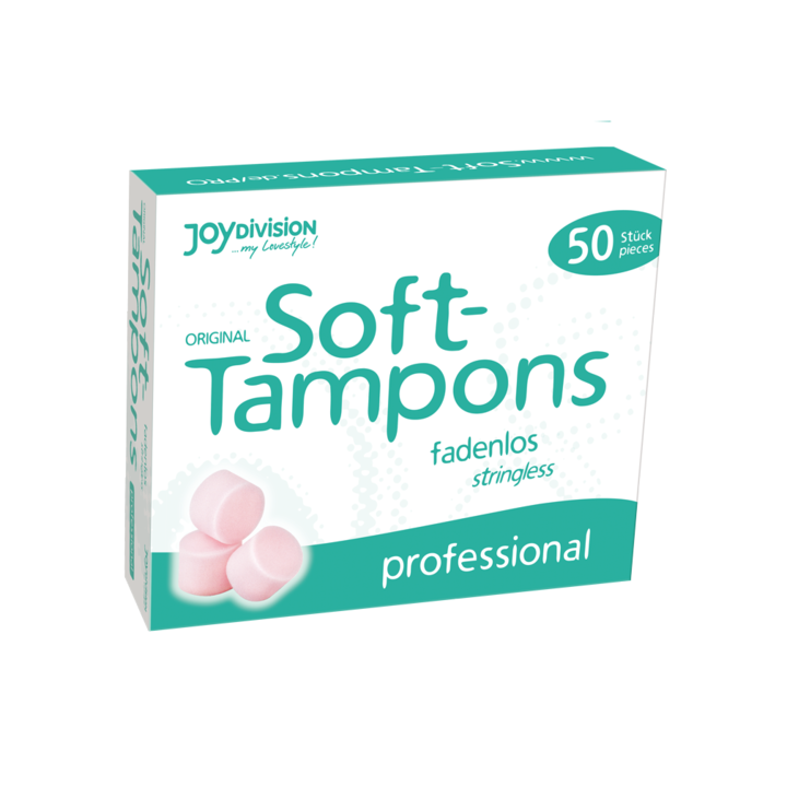 SOFT TAMPONS PROFESSIONAL TAMPONES 50UDS.