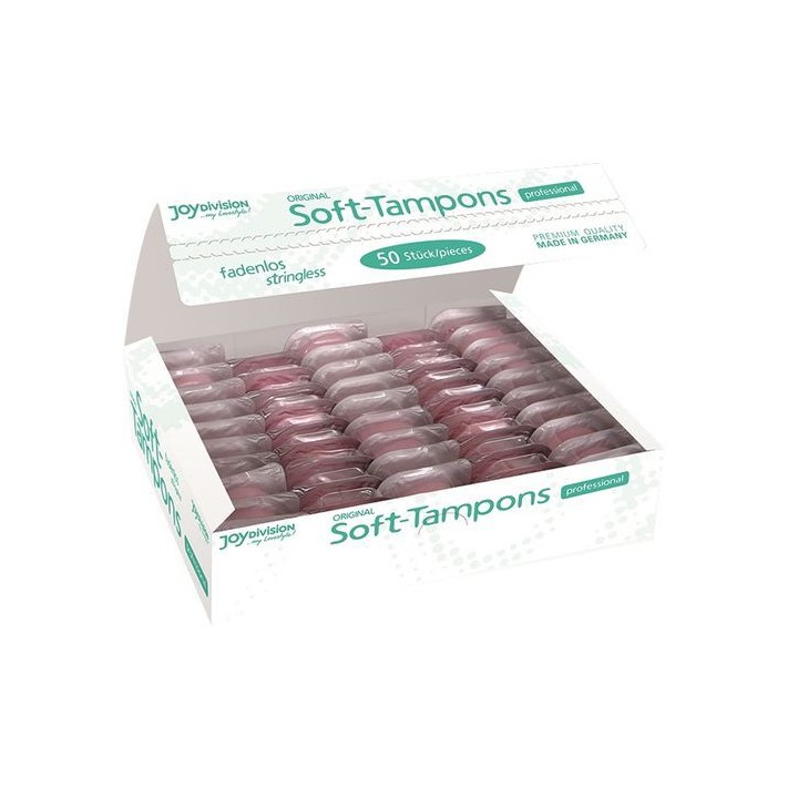 SOFT TAMPONS PROFESSIONAL TAMPONES 50UDS.