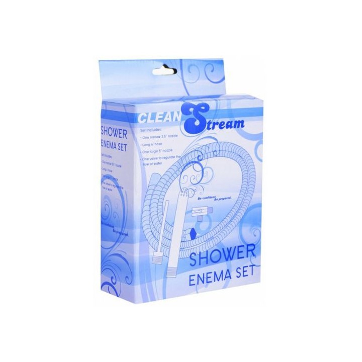 CLEAN STREAM SET ENEMA DUCHA METAL